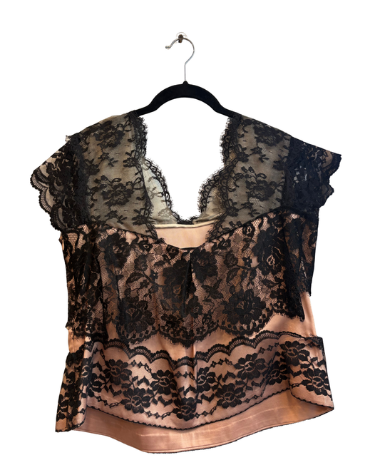 Haut en dentelle Lanvin