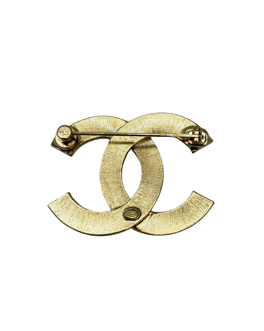 Broche Chanel dorée