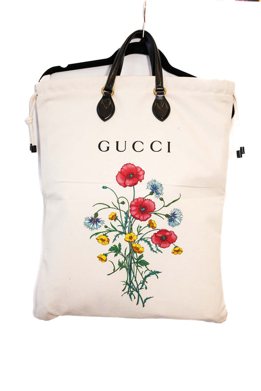 SAC TOILE GUCCI BEIGE
