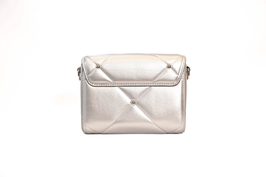 MINI TWIST CUIR EPI ARGENTE