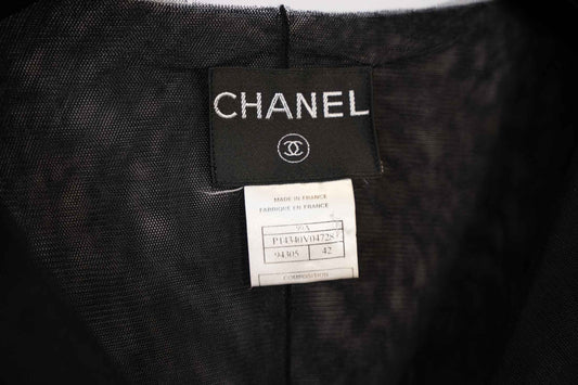 TAILLEUR JUPE CHANEL EN TULLE