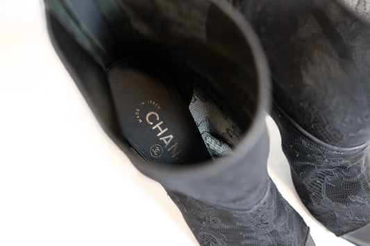 BOTTINES BOUTS OUVERTS CHANEL