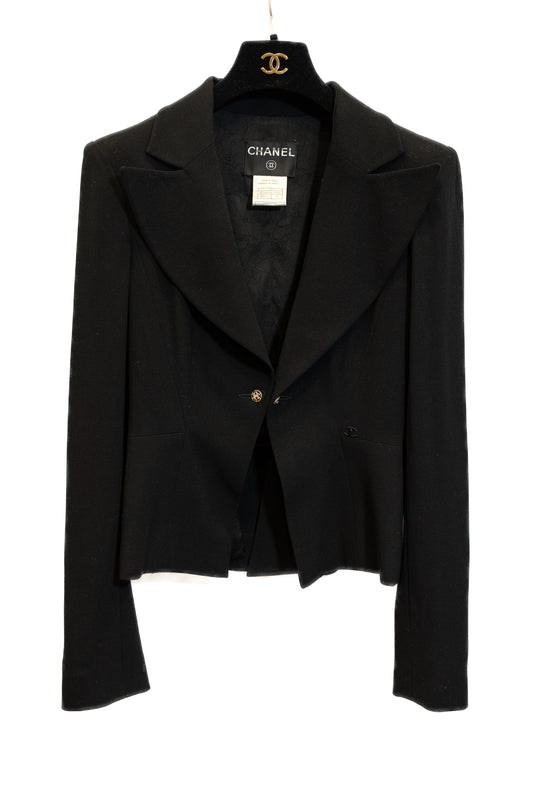 Veste noire Chanel